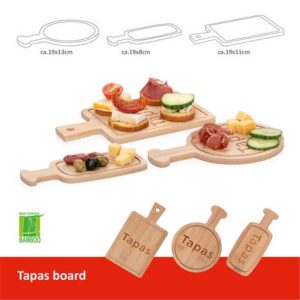 Βάση σερβ.ξυλ.TAPAS 3 σχ 19Χ13/19Χ8/Χ19Χ11 03.24036