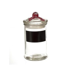 Βάζο γυαλ.με μαυροπίνακα 5.8Χ11