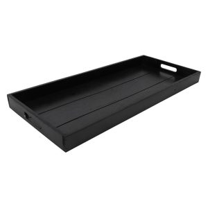 Δίσκος Claudina ξυλιν.μαύρος 70Χ30Χ4