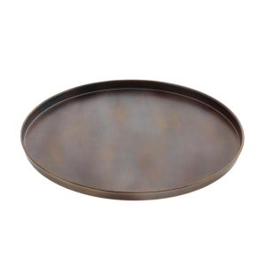 Δίσκος μεταλ.καφέ/χρυσό Φ35Χ2 012.862545010