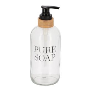 Dispenser γυαλ.PURE SOAP 500ml/ 7