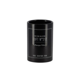 Ποτήρι μπάνιου κεραμικό retro μαύρο 06.6177727