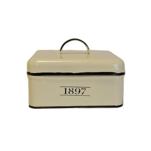 Δοχείο με καπάκι εκρού 1897 19Χ19Χ9.5 00.03.3915