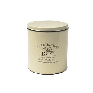 Δοχείο με καπάκι μεταλ.εκρού 1897 15Χ17 00.03.3909