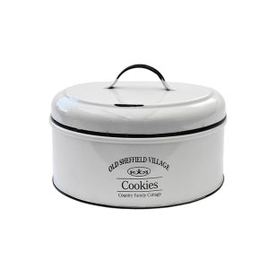 Δοχείο με καπάκι μεταλ.λευκό 13Χ25 00.03.3902