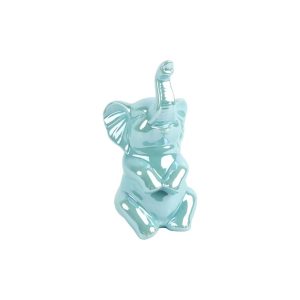 Ελέφαντας  θαλασσί ιριδίζον 10x7