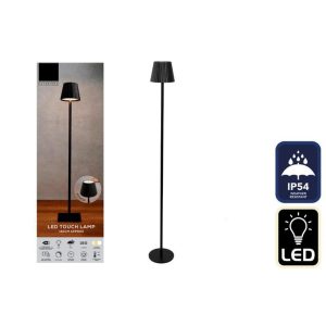 Φωτιστικό δαπέδου μαύρο αφής LED 120cm 014.EL0930