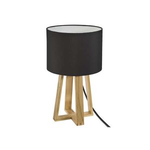 Φωτιστικό επιτρ.τρίποδο 35εκ.με καπέλο μαύρο 07.161500E