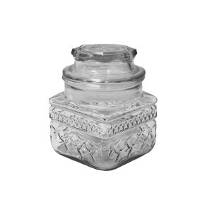 Γυάλα με καπάκι vintage 11Χ11Χ14 0.7LT 00.03.3298