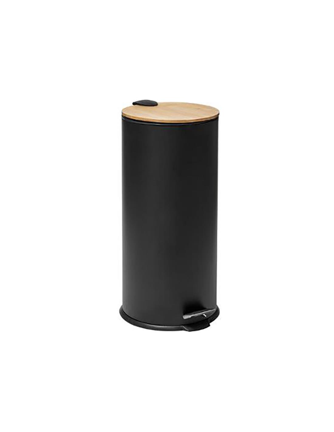 Κάδος απορ.καπάκι bamboo 30LT