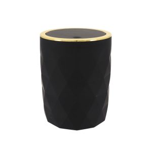 Κάδος αποριμμάτων ABS rubber 6lt μαύρος 06.65138103