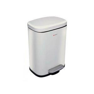 Κάδος αποριμάτων 5LT μεταλ.λευκος soft close 03.47396