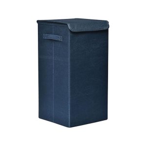 Καλάθι απλύτων μπλε peacock 30.5X30.5X60 06.8706119