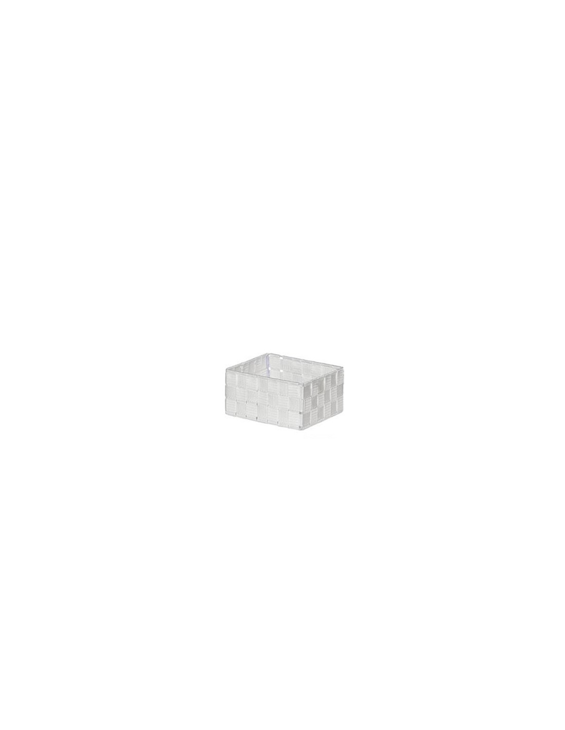 Καλάθι αποθήκευσης Polyester λευκό 20X16X10cm 06.8412510004