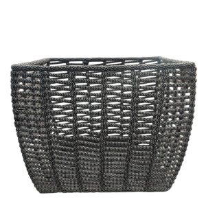Καλάθι κασπώ βαμβ.2χρωμο μαύρο 48Χ38Χ36 00.06.61208