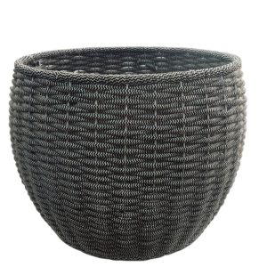 Καλάθι κασπώ βαμβ.2χρωμο μαύρο 53Χ42 00.06.61212