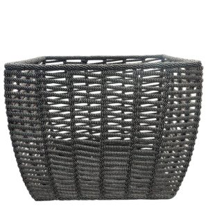 Καλάθι κασπώ βαμβ.2χρωμο μαύρο 55Χ47Χ41 00.06.61209