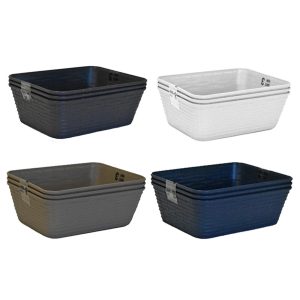 Καλάθι πλαστ.4χρ. 18