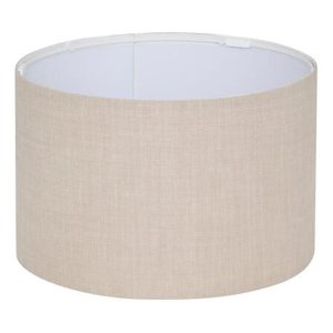Καπέλο φωτιστικού πτυσ.λινό μπεζ Φ30x20cm 07.213782