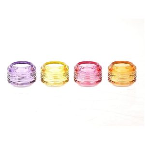 Κηροπήγιο γυαλ.4χρωμ.Φ8Η6cm 012.862424033