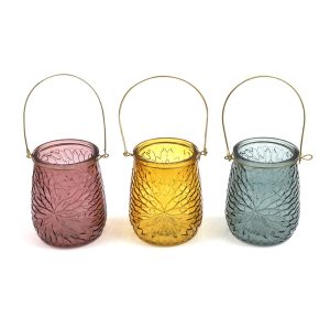 Κηροπήγιο γυαλ.κρεμαστό 3χρ. 11Χ14 014.TP0026