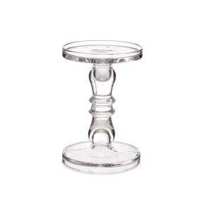 Κηροπήγιο γυάλινο διάφανο 13x19cm 029.78827