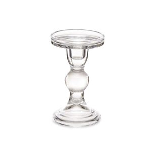 Κηροπήγιο γυάλινο διάφανο 8