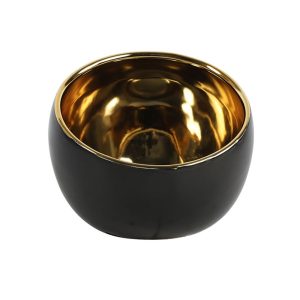 Κηροπήγιο κεραμ.Veneta μαύρο Φ20 013.787785