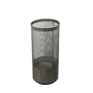 Κηροπήγιο μεταλ.γκρι σκ. Φ20Η45cm 012.862416048