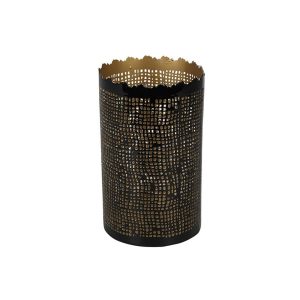 Κηροπήγιο μεταλ.Mila μαύρο 13Χ20 013.796247