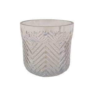 Κηροπήγιο vintage γυαλ. 12Χ12εκ. 00.03.32017