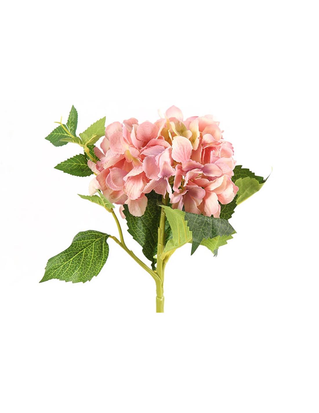 Κλαδί ορτανσία ροζ Η46cm 013.769117