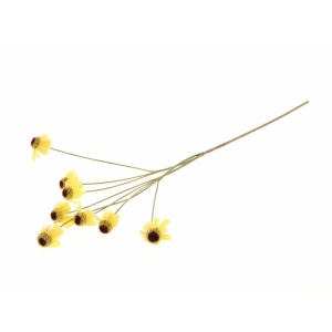 Κλαδί "Rudbeckia" κίτρινο H87cm 012.862646544