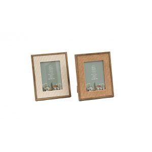 Κορνίζα κοτλέ ύφασμα/ξύλο 2χρωμ.13x18cm 014.PH2504