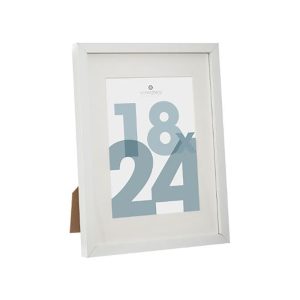 Κορνίζα ξυλ.λευκή 18Χ24 07.162353B