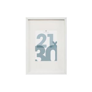 Κορνίζα ξυλ.λευκή 21Χ30 07.162354B