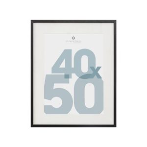 Κορνίζα ξυλ.μαύρη 40Χ50 για φωτο 30Χ40 07.162356A