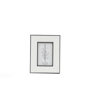 Κορνίζα λευκή/μαύρο περίγραμμα 10x15cm 014.PH2487