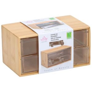 Κουτί αποθ. bamboo/2συρτάρια 10