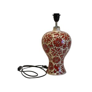 Λάμπα επιτ. ELIF κεραμ.χειροποίητη red kapisik 026.0059