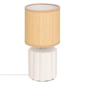 Λάμπα κεραμική λευκή 13x26