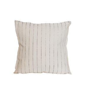 Μαξιλάρι βαμβ.εκρού με ρίγες 45Χ45cm 00.02.23161