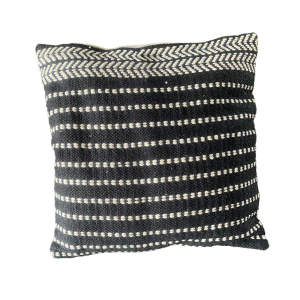 Μαξιλάρι βαμβ.μαύρο σχ. 45Χ45 00.02.23522