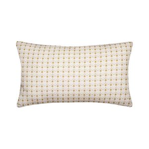 Μαξιλάρι βελουδ.εκρού με σχέδιο 50Χ30 07.178531P