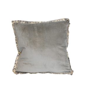 Μαξιλάρι βελούδο γκρι 45Χ45cm 00.02.23169