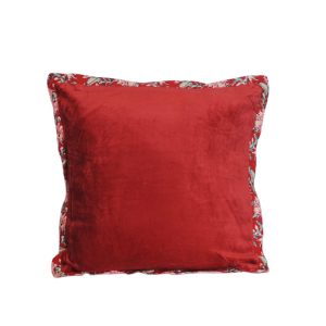 Μαξιλάρι βελούδο κόκκινο 45Χ45cm 00.02.23172