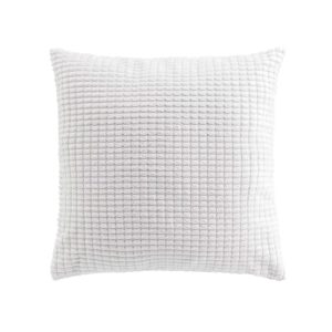 Μαξιλάρι embossed velvet λευκό 45x45cm 027.1612772