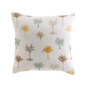 Μαξιλάρι  λευκό polycotton Palmelia 45x45cm 027.1612871