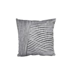 Μαξιλάρι stripes μαύρο 45Χ45 02.1064335