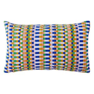 Μαξιλάρι ζακάρ χρωματιστό 30Χ50cm 07.209095A